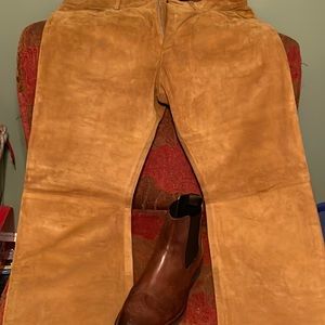 D&G suede pants 100 %